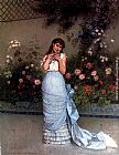 Auguste Toulmouche An Elegant Beauty painting